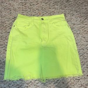 Neon skirt